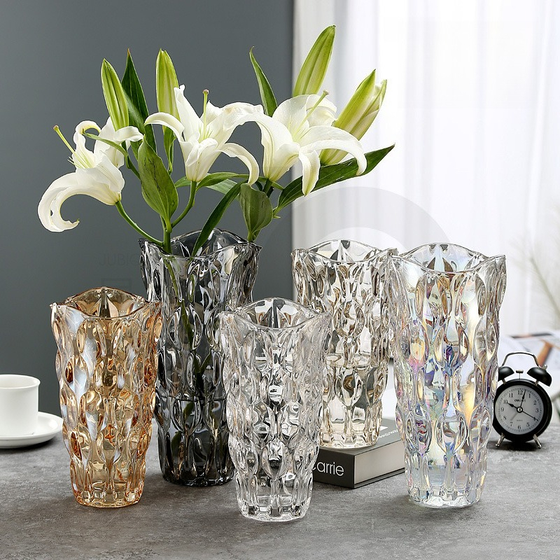Interior Design Luxury House - Nordic Luxury Glass Vase Senior Transparent