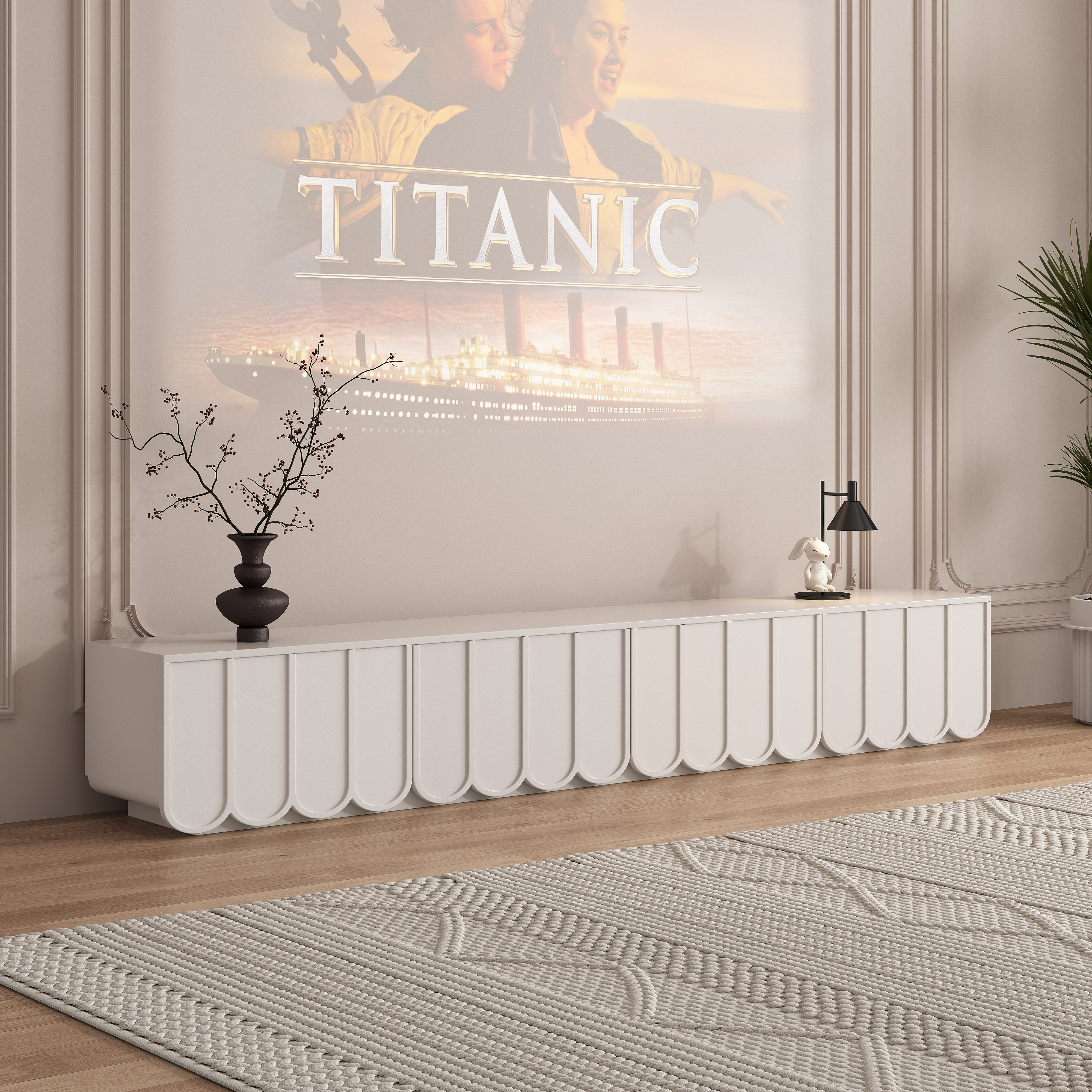 Design Modern Tv Cabinet Inter - Interior Design White And Wood recensie en prijs