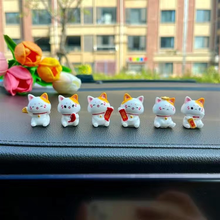 Car Japanese Lucky Cat Ornamen - Interior Design Japanese recensie en prijs