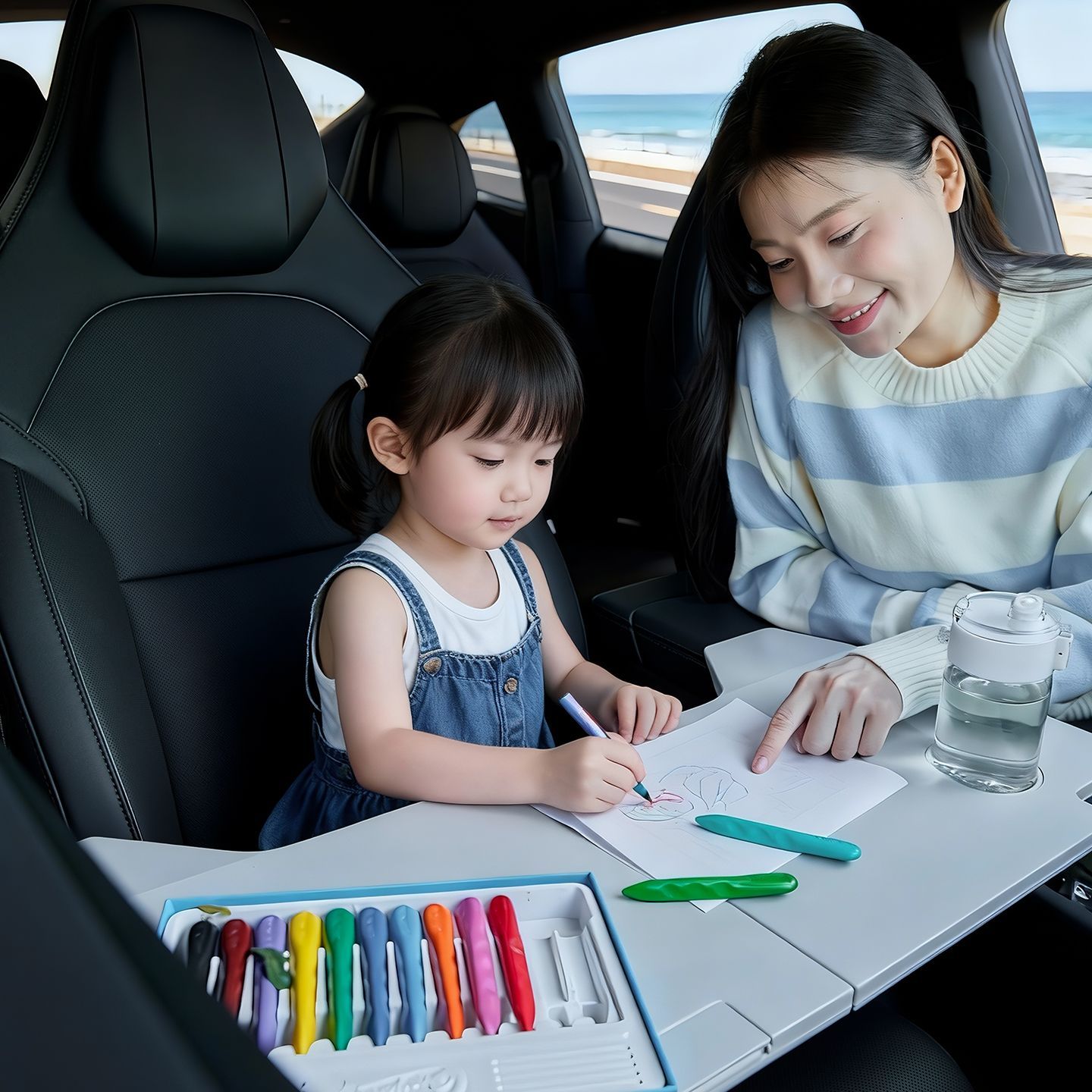 Foldable Car Desk For Tesla Mo - Interior Design Styles recensie en prijs