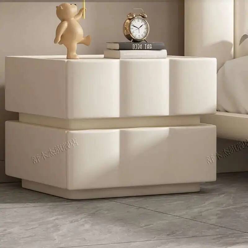 White Cabinet Storage Nightsta - Interior Design White And Wood recensie en prijs