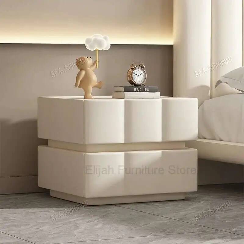 White Cabinet Storage Nightsta - Interior Design White And Wood recensie en prijs