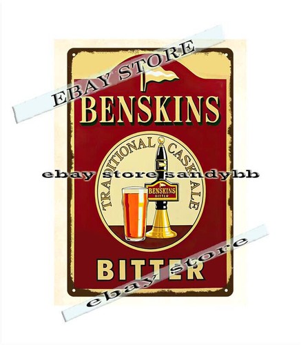 Benskins Bitter Ale metal tin  - Interior Design Usa recensie en prijs