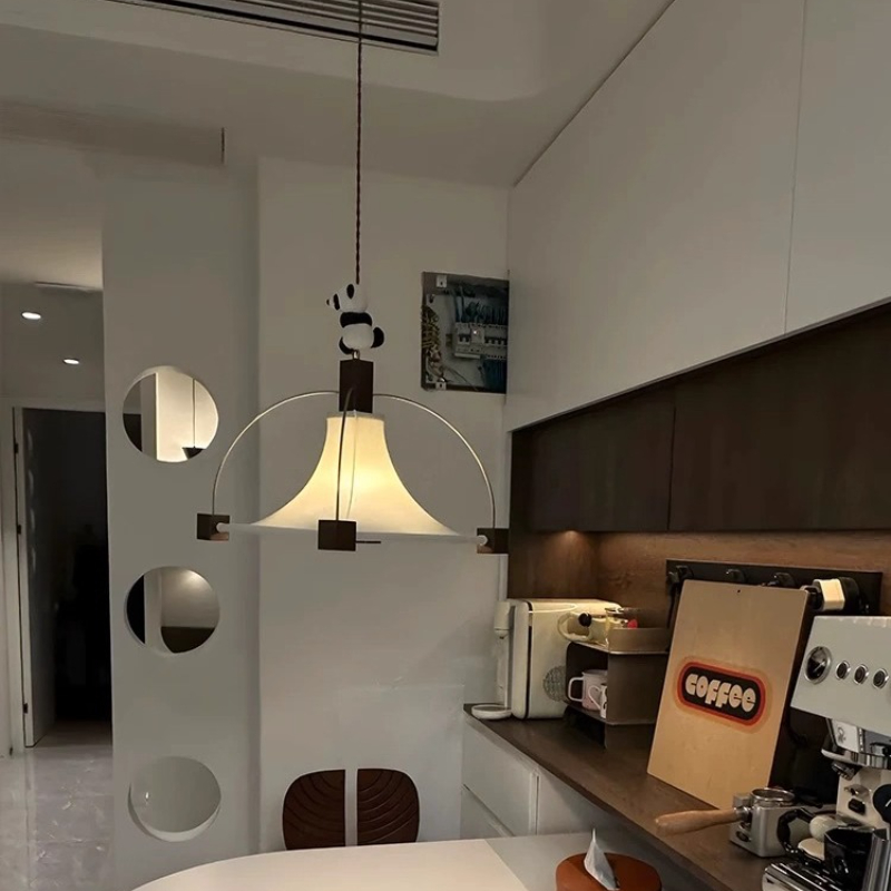 Designer Elegant Square Fabric - Interior Design White And Wood recensie en prijs