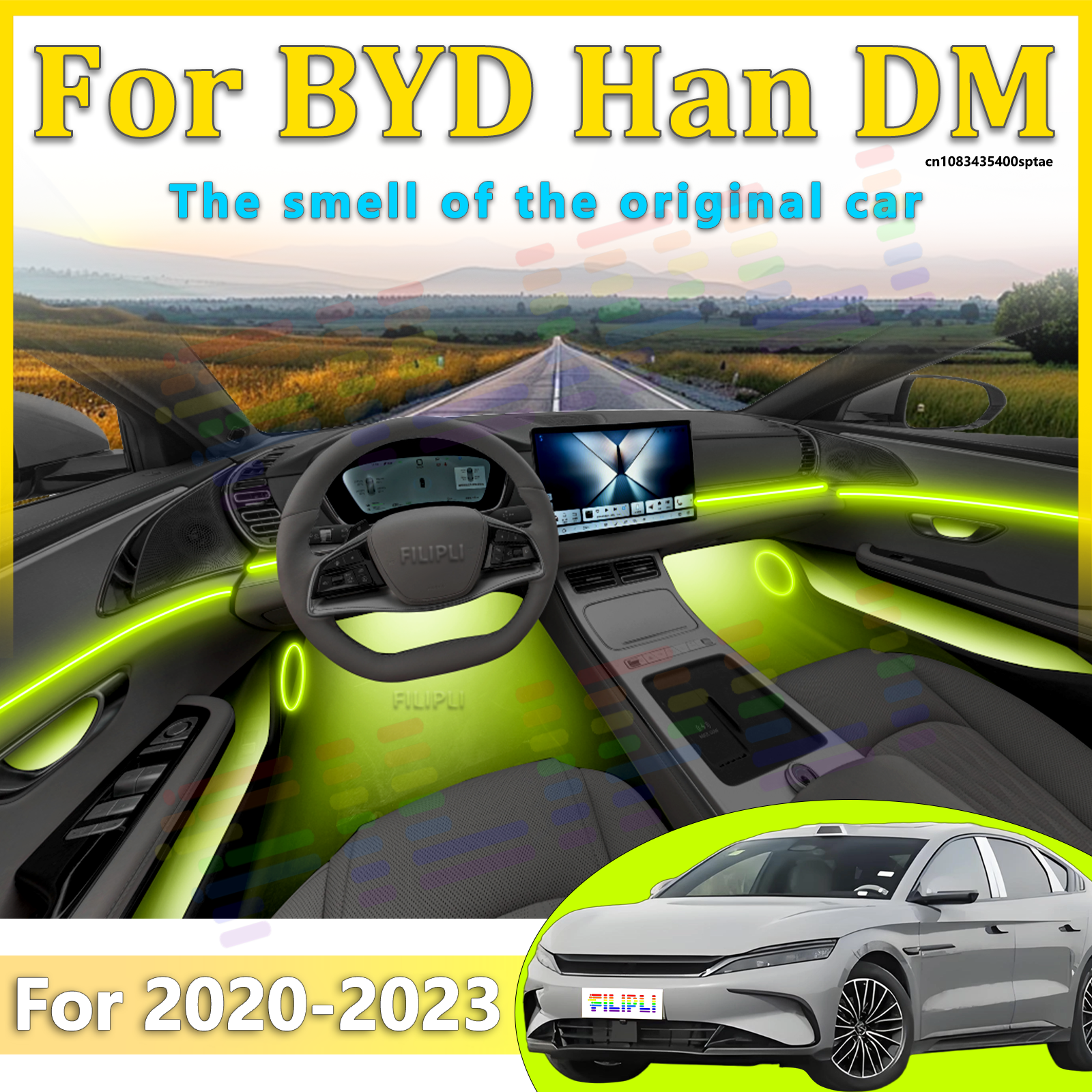 For BYD Han DM 2020-2023 year  - Interior Design Visualizer recensie en prijs