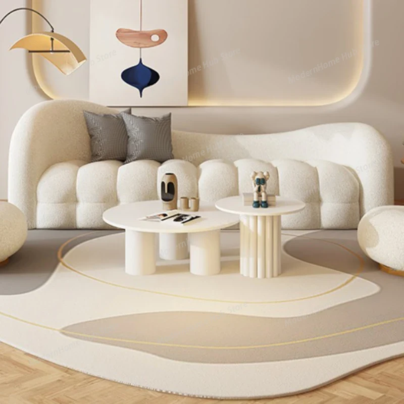 White Cream Living Room Sofas  - Interior Design White And Wood recensie en prijs