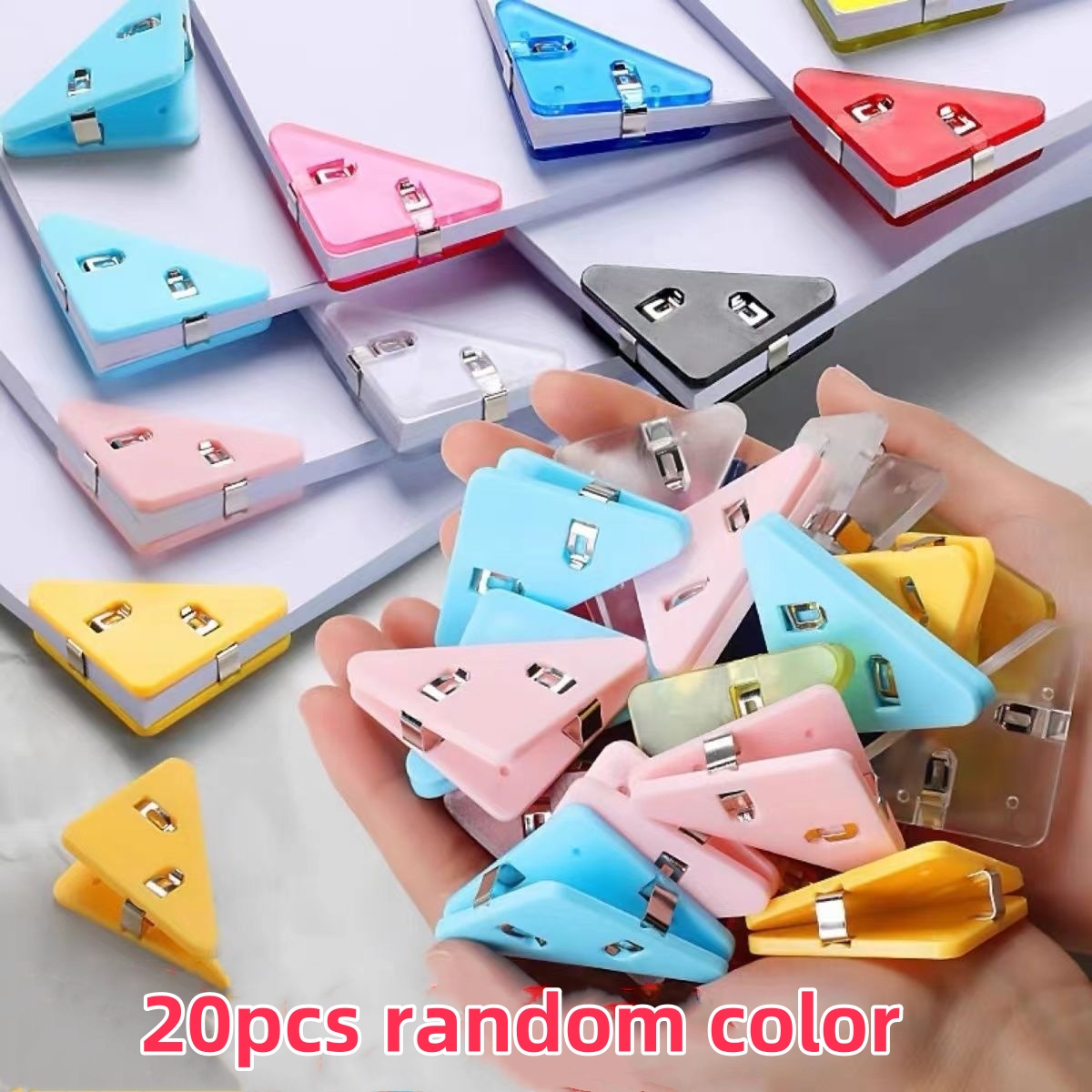20Pcs Multicolor Geometric Des - Geometric Shelf Triangle recensie en prijs