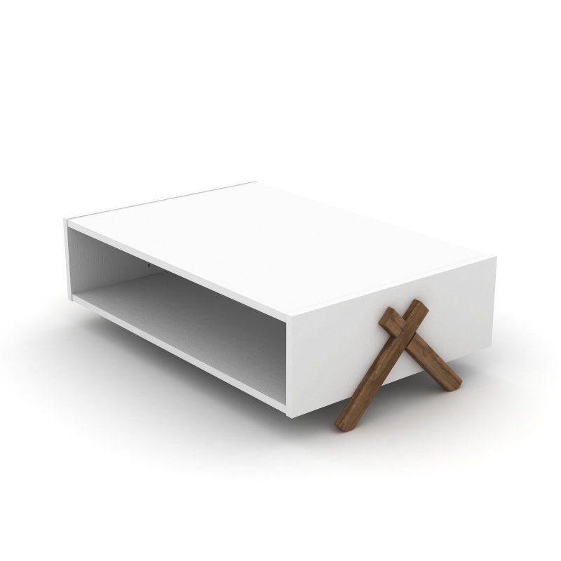 HT Design Kipp Cross Legs Wood - Interior Design White And Wood recensie en prijs