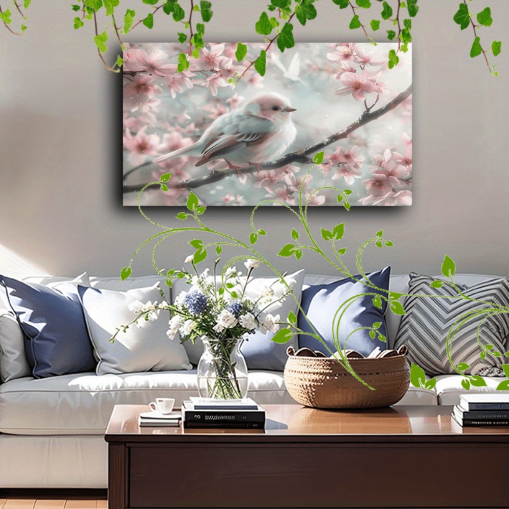 Lovely fluffy bird and cherry  - Interior Design Usa recensie en prijs