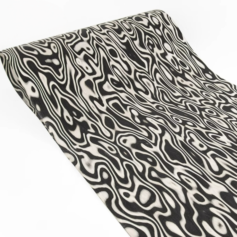 Tech Black White Graphic Wood  - Interior Design White And Wood recensie en prijs
