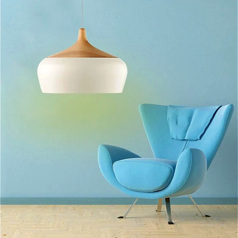 Nordic Aluminum Big Lampshade  - Interior Design White And Wood recensie en prijs