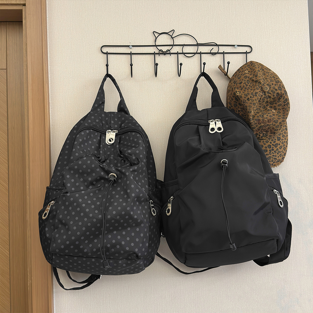 Polka Dot Nylon Drawstring Bac - Interior Design Women recensie en prijs
