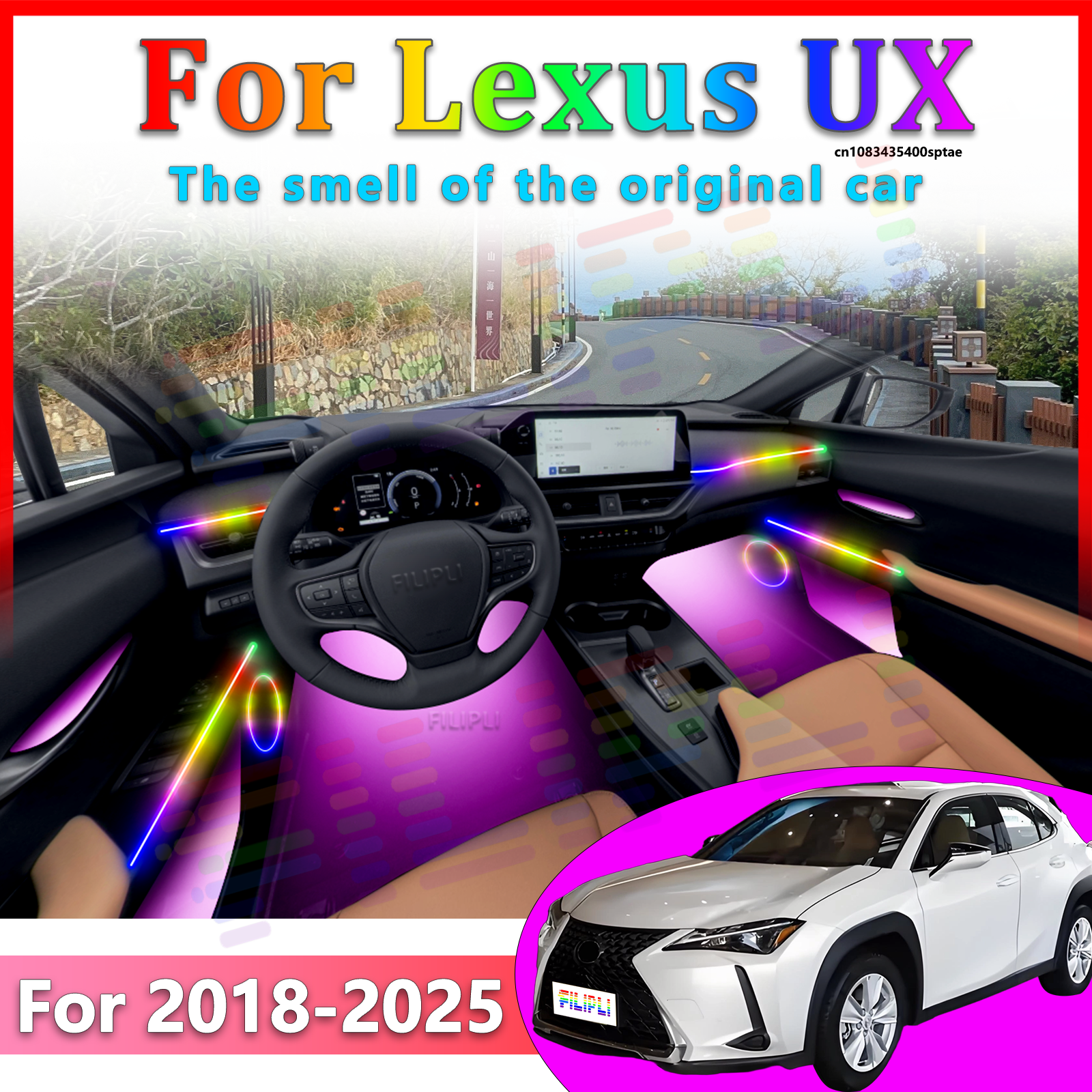 For Lexus UX 2018-2025 years T - Interior Design Visualizer recensie en prijs
