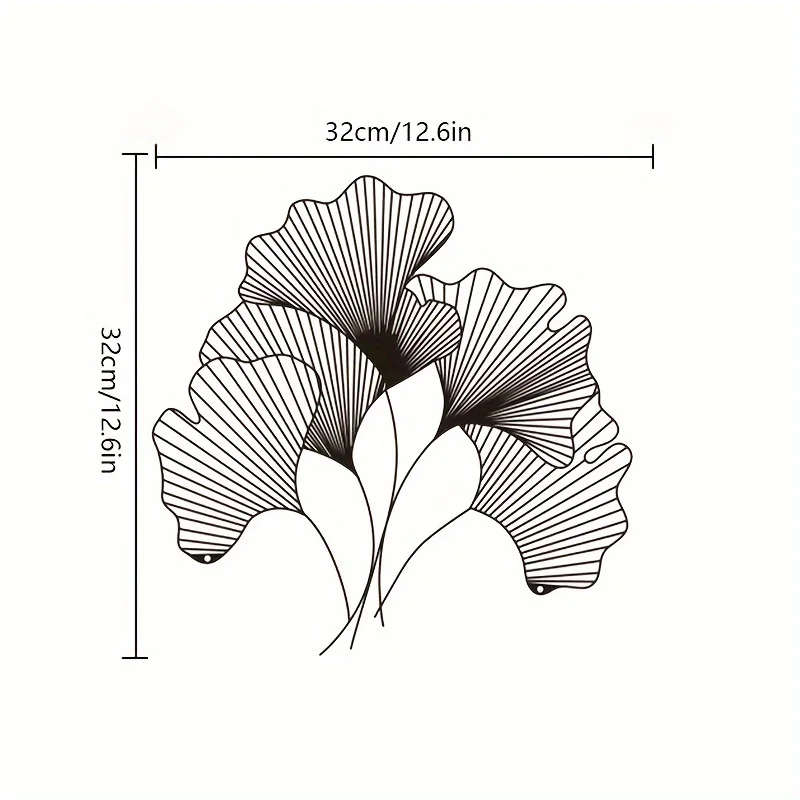 Ginkgo Leaf Wall Decoration Me - Interior Design Of Cafe recensie en prijs