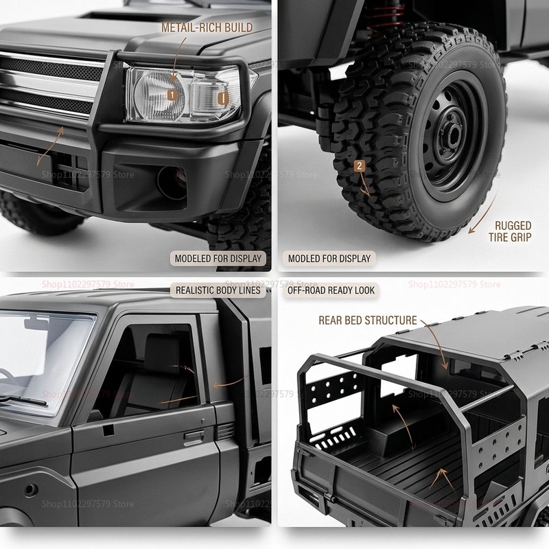 NEW 1:12 4WD RC Car MN82 MN82S - Interior Design Visualizer recensie en prijs