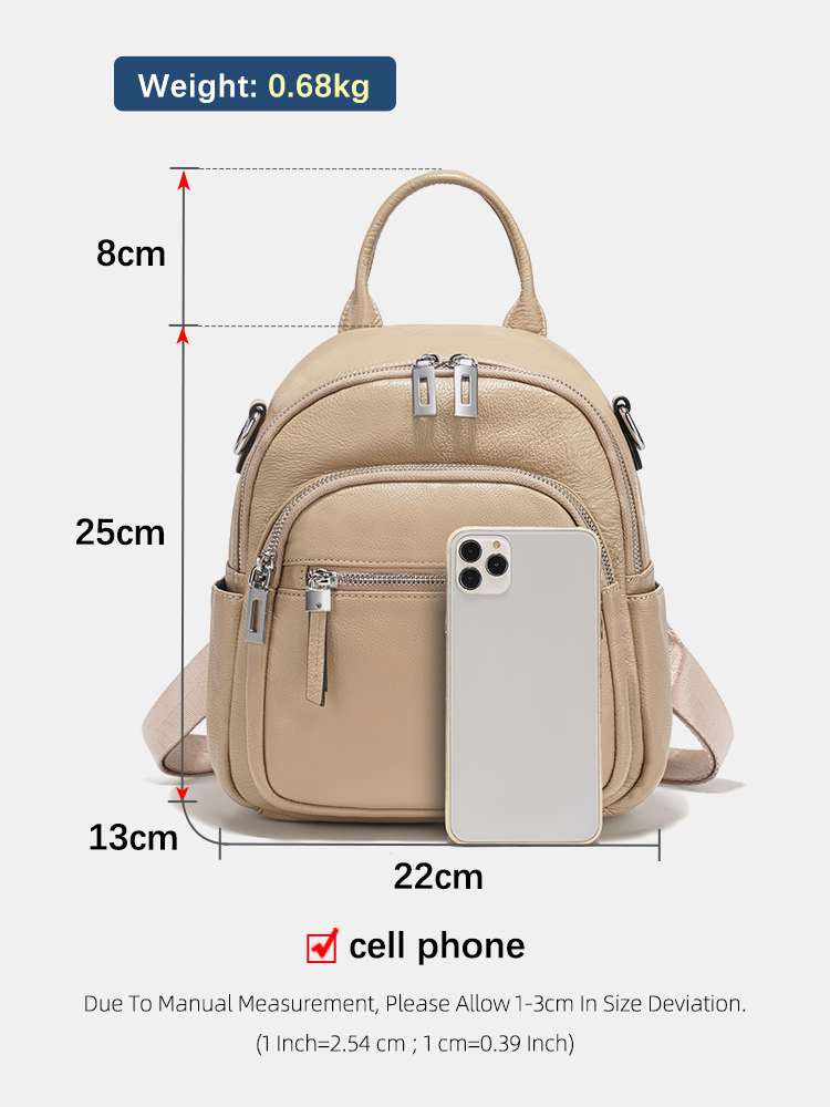 Zency Genuine Leather Small Ba - Interior Design Women recensie en prijs