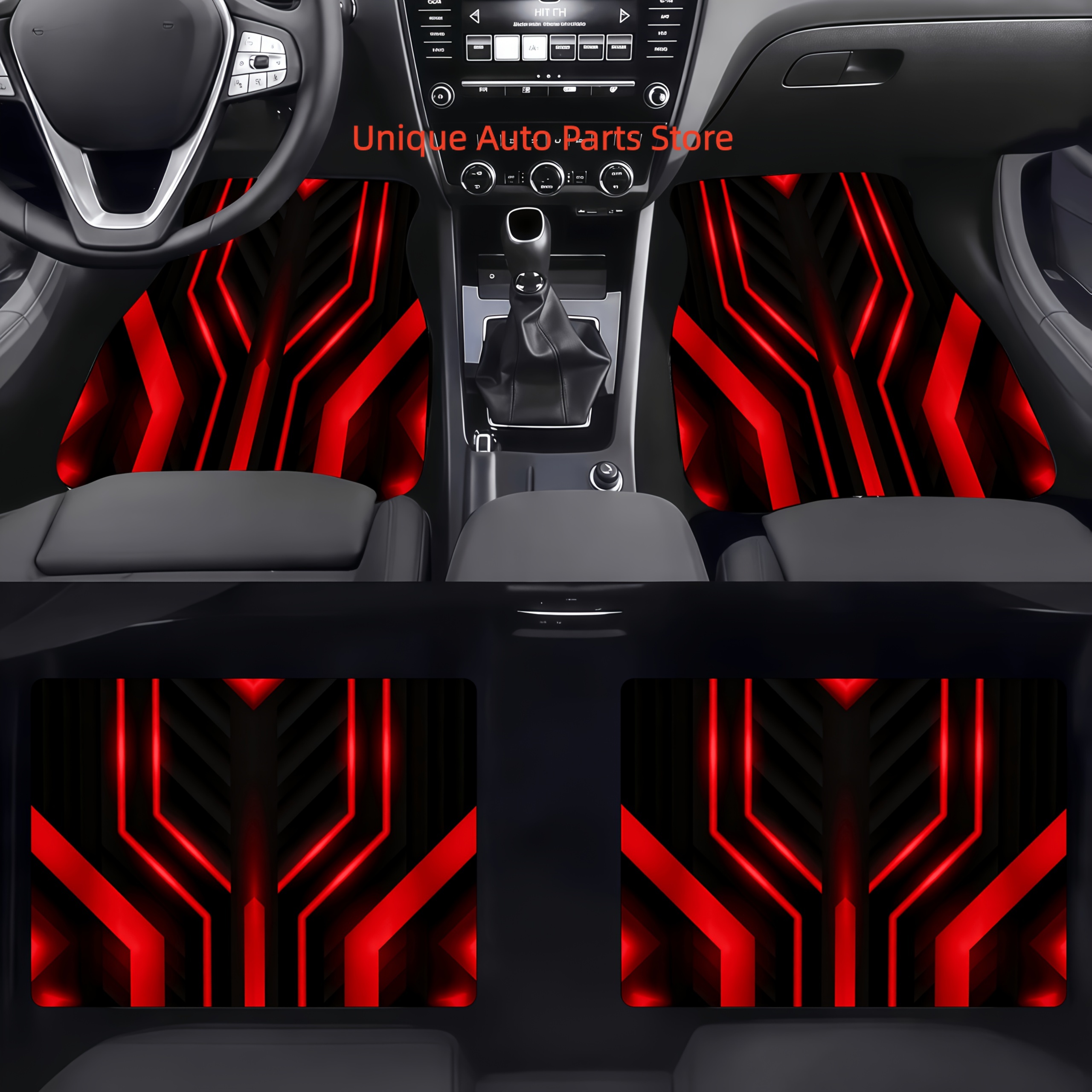 Car Floor Mats 4pcs, Material, - Interior Design Visualizer recensie en prijs