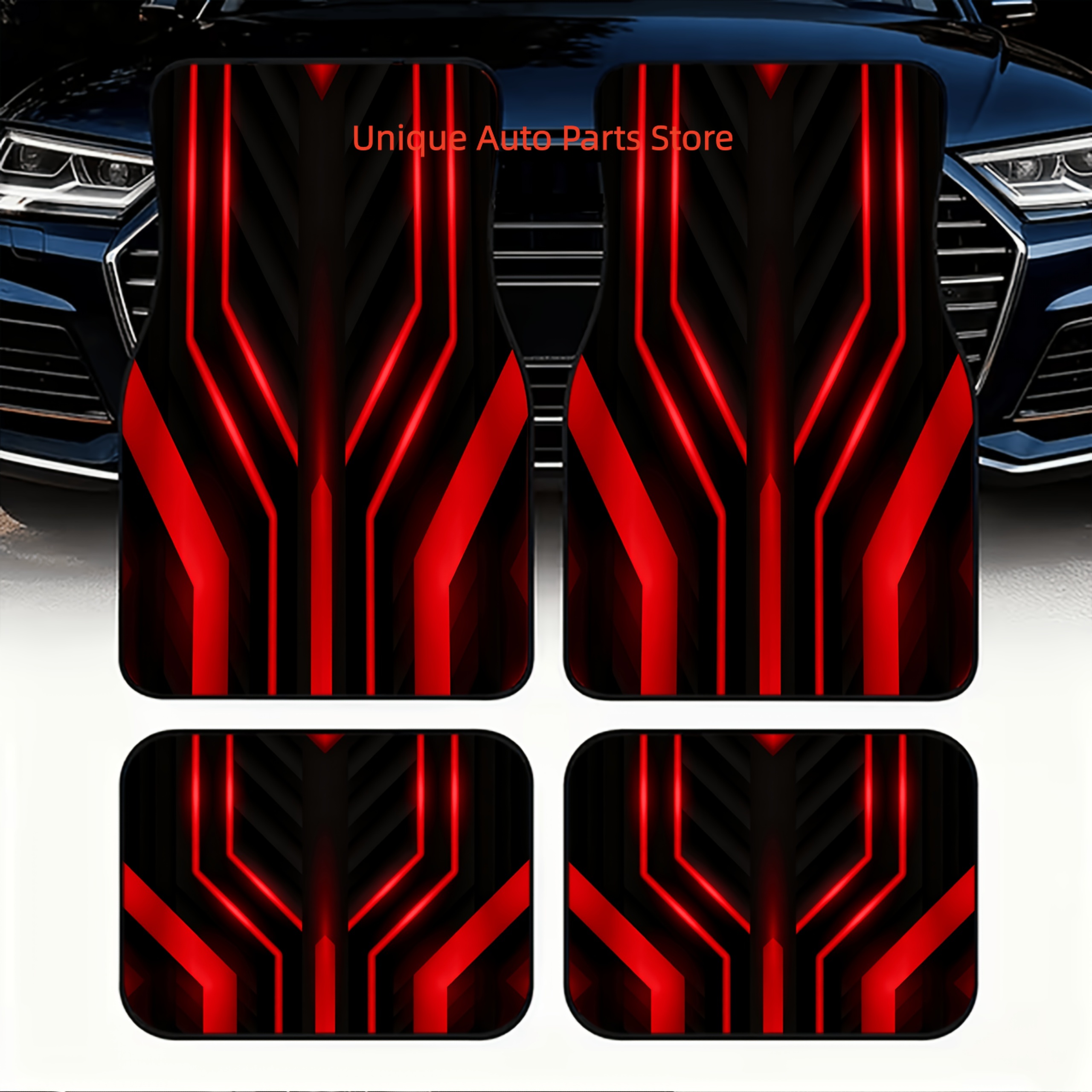 Car Floor Mats 4pcs, Material, - Interior Design Visualizer recensie en prijs