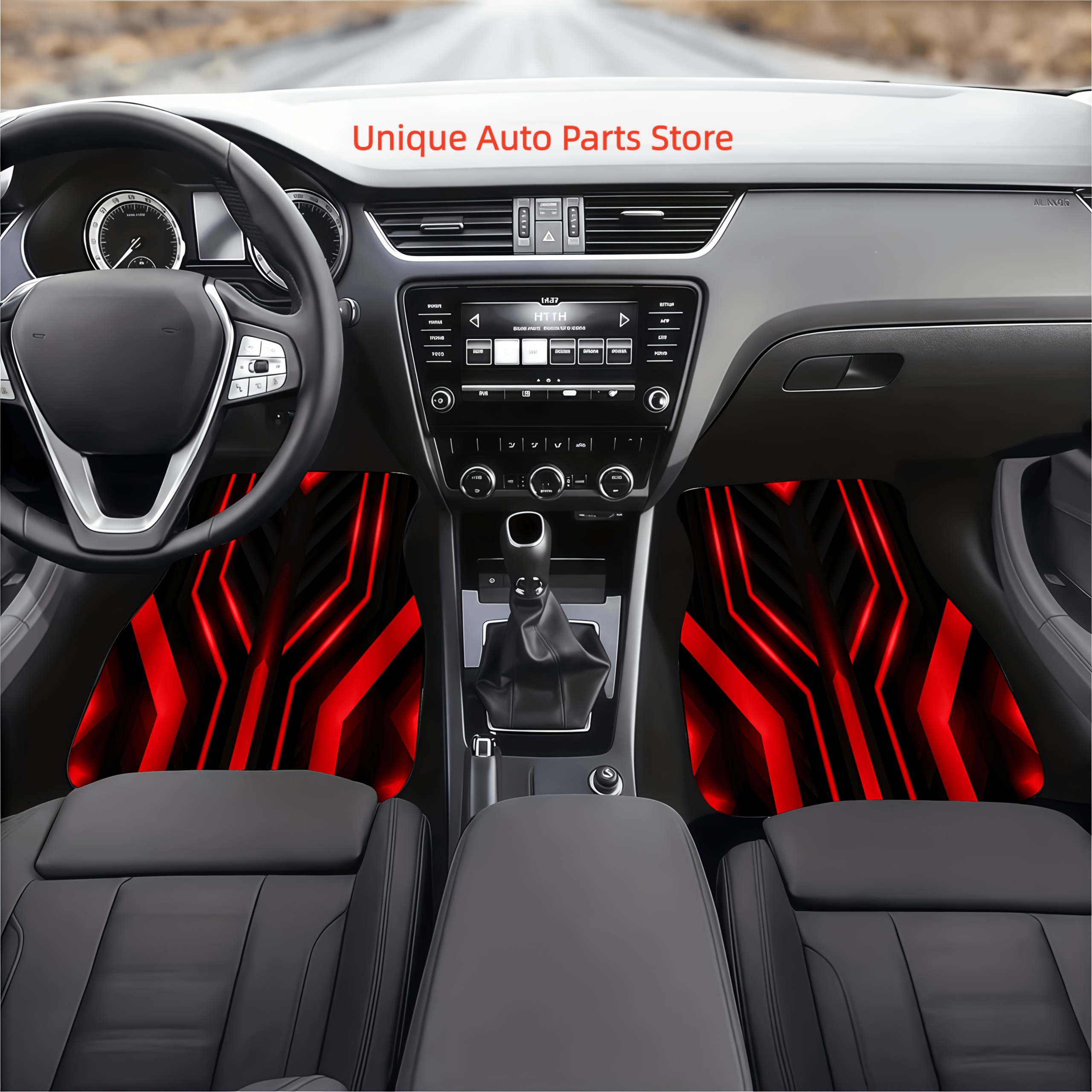 Car Floor Mats 4pcs, Material, - Interior Design Visualizer recensie en prijs