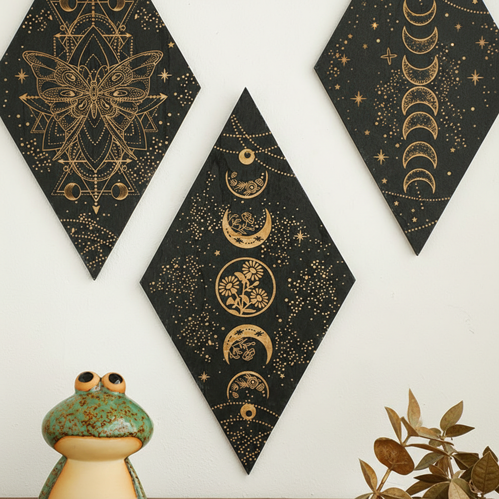 Geometric Wall Shelf Diamond T - Geometric Shelf Triangle recensie en prijs