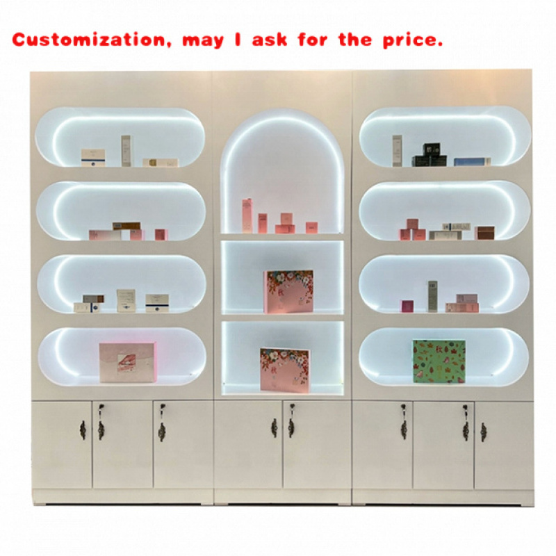 custom.Cosmetic Shop Interior  - Interior Design White And Wood recensie en prijs