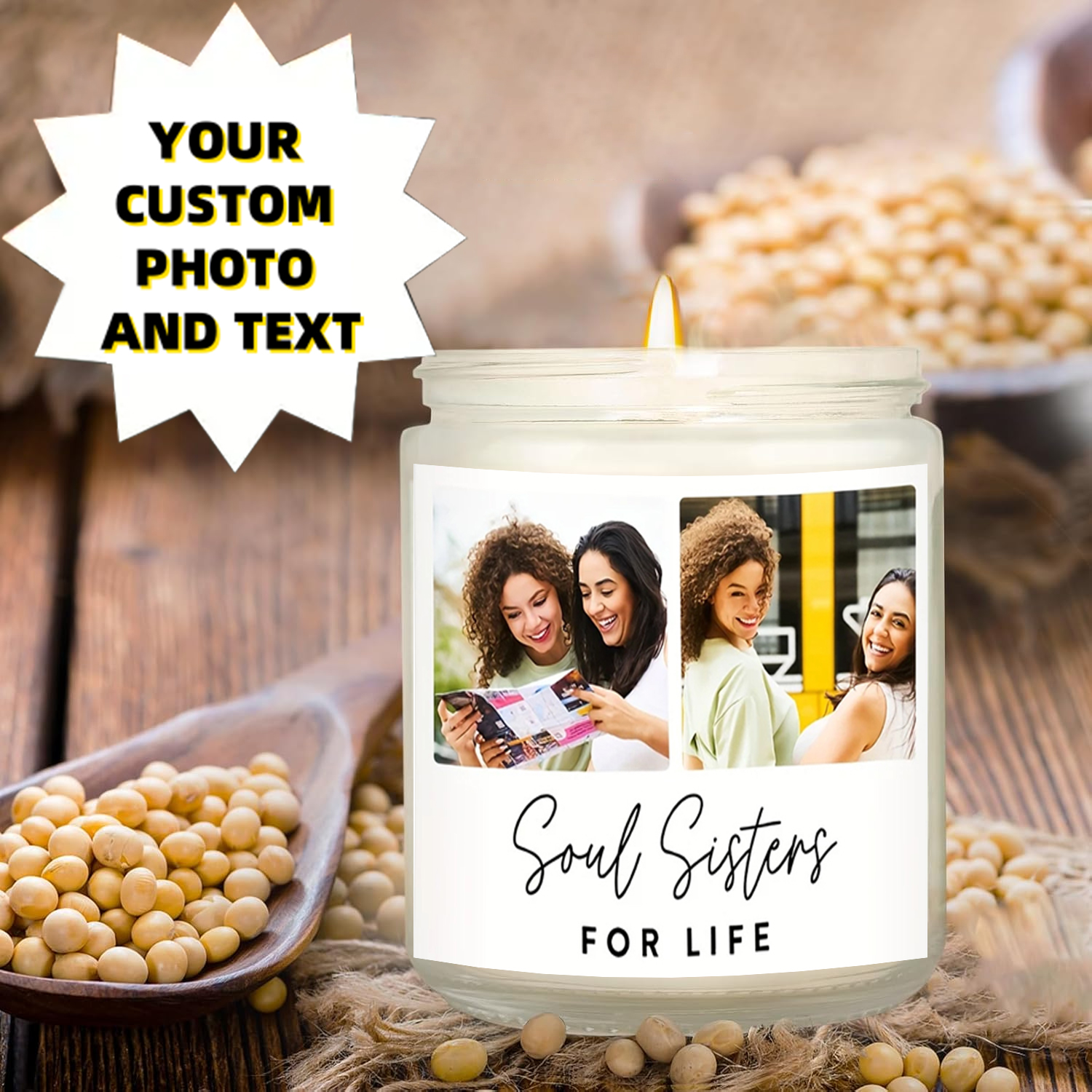 7oz Personalized Candles - Cus - Interior Design Usa recensie en prijs