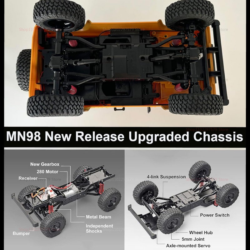 New 1:12 Scale RC Cars MN99s M - Interior Design Visualizer recensie en prijs