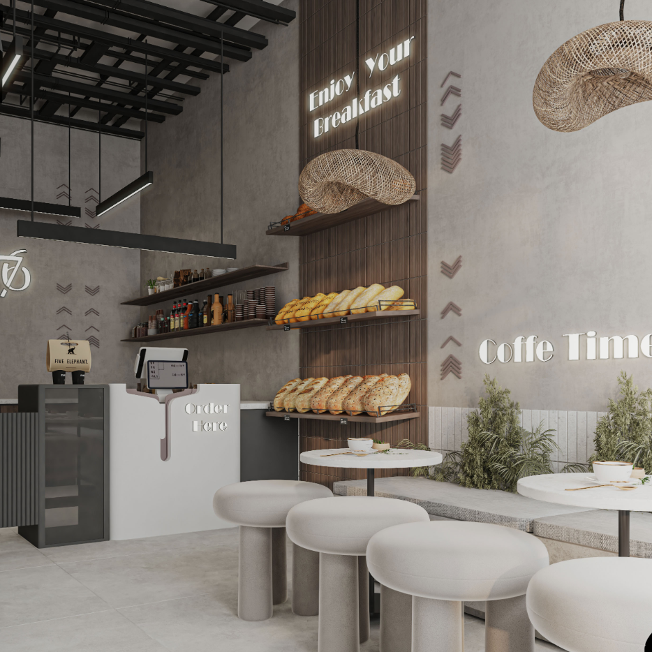 Customized High-Grade Coffee B - Interior Design Of Cafe recensie en prijs